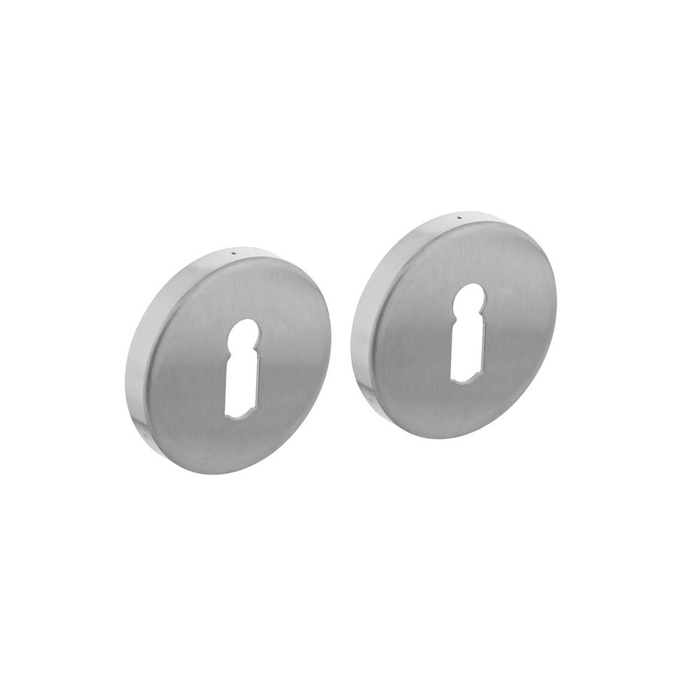 Sleutelrozetten verdekt ø53x9mm rvs