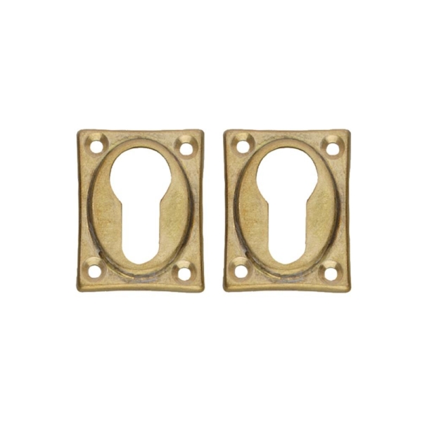 Cilinderrozetten 47x37x5mm Messing Pc 47X37X5 Mess