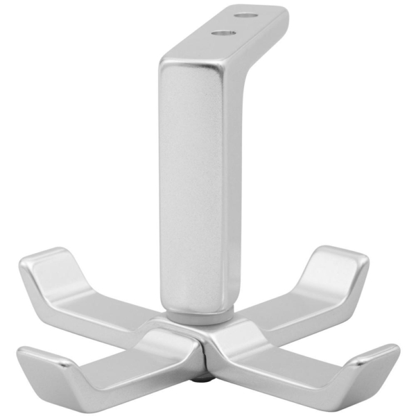 Decken-Mantelhaken 0201 vierfach A.83mm Alu.silberf.elox.H.55mm HERMETA