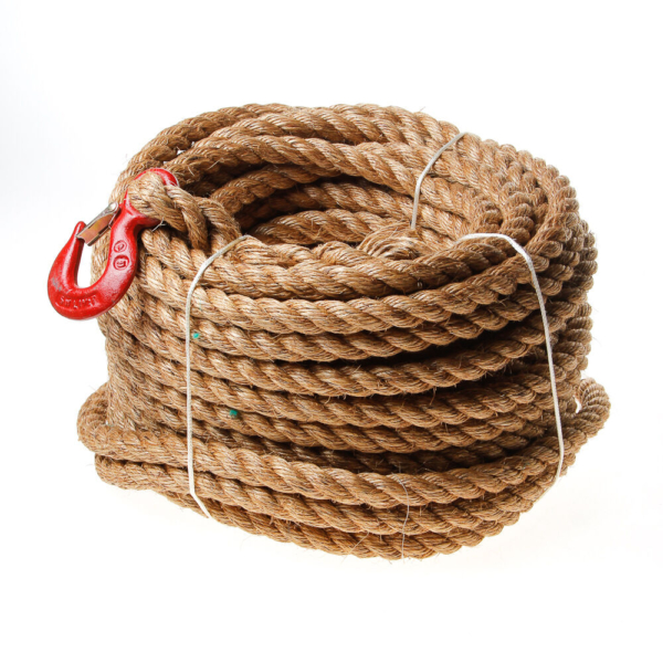 Hijstouw 20mm m/haak 20m