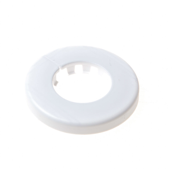 Cv buis rozet wit 35