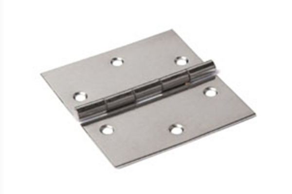 Smalscharnier 60x60x1mm vaste pen RVS