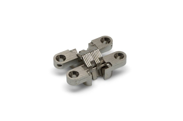 Soss scharn. deurdikte ca. 17mm vernikkeld