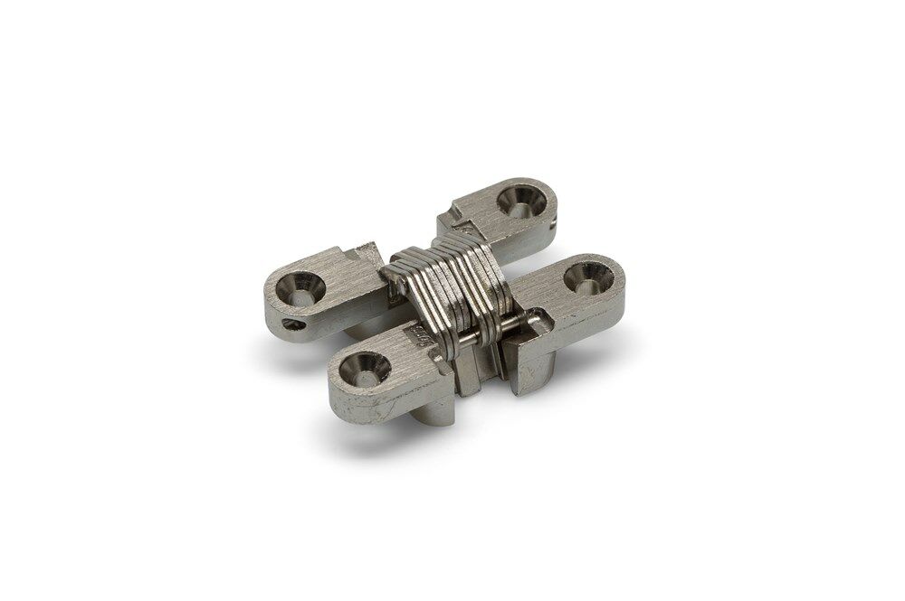 Soss scharn. deurdikte ca. 19mm vernikkeld