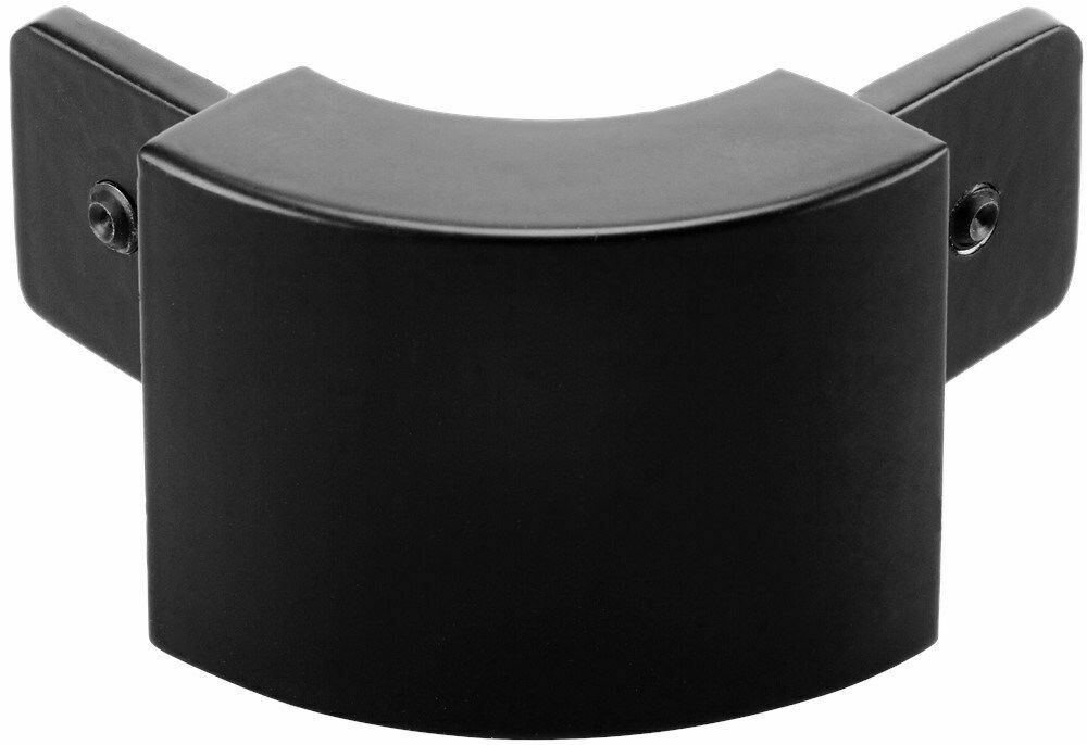 HOEK-ROND V.LIJST 2000 ZWART (2130)