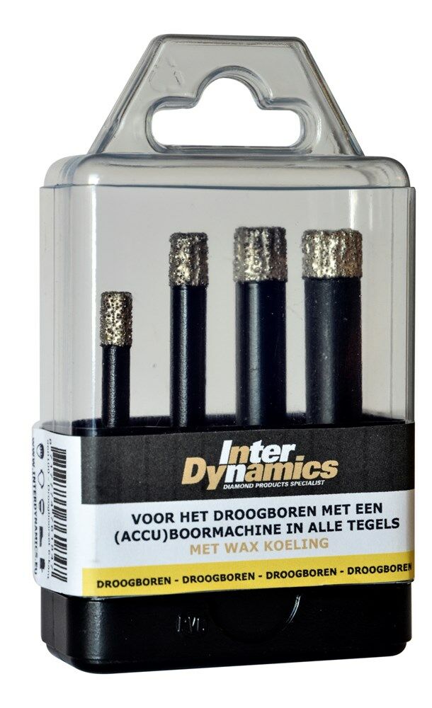 DIAM.BOORSET WAX 6-12MM 960100