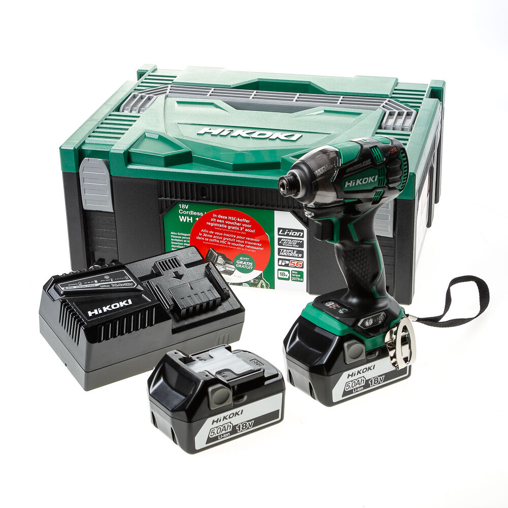 WH18DBDL2 WPZ ACCU SLAGSCHROEVENDRAAIER 1/4"