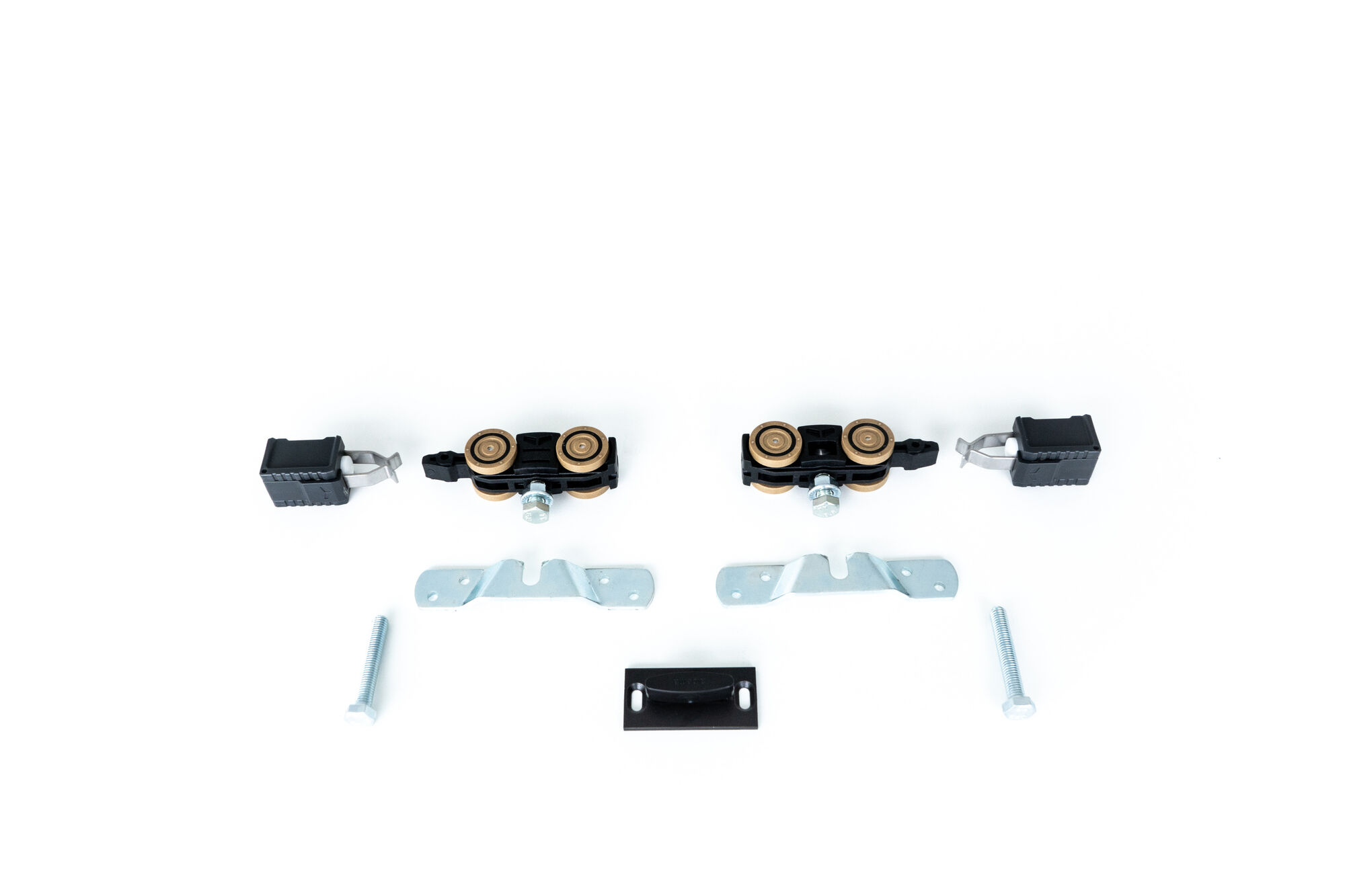 XP-100KG GARNITUUR STD.-FIX MET 2 STOPPERS