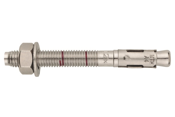 4tecx Doorsteekanker verzinkt M16 x 125 Ø 16mm ETA-7 25 stuks