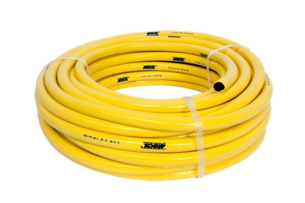 4tecx Tricotech bouwslang 15 x 20mm geel 50m