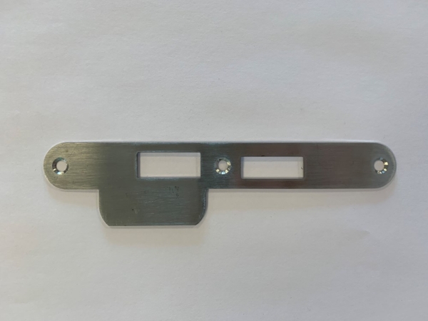 4tecx Sluitplaat RVS tbv veiligheidsslot 119/17U steekmaat pc 55mm sluitplaat rond draairichting 1 rechts