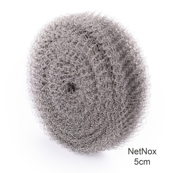 Netnox ventilatie gaas rvs 5cm (20 mtr rol )