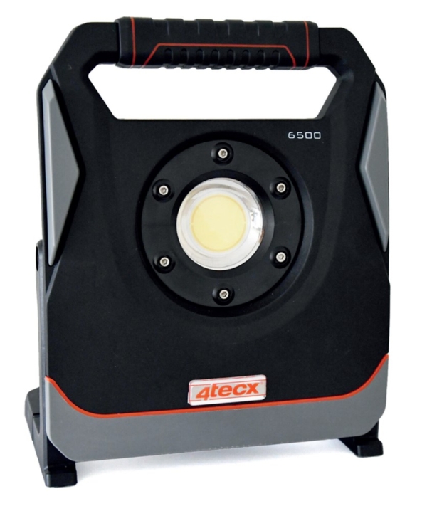 4tecx Bouwlamp LED klasse 3 multi accu 65W 6500 lumen