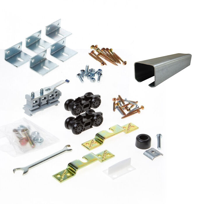 Schuifdeurset H100/6000 (staal) 6000mm