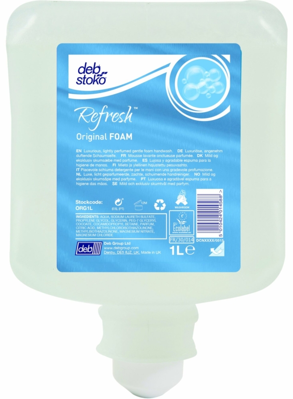 Schuimzeep Original FOAM 1 l geschikt voor 4707 020 186 geparfumeerd zonder kleu