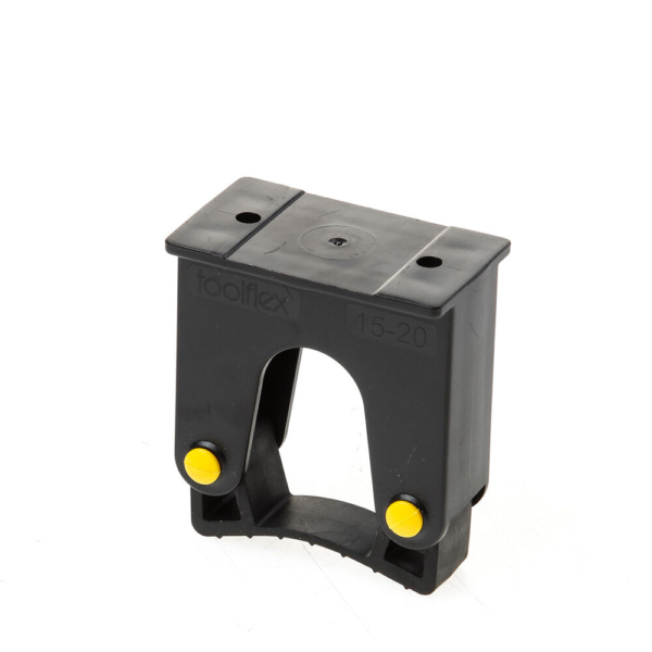 Toolflex steelklem v.deur zwart