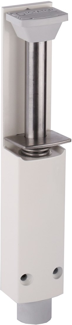 Deurvastzetter 105mm WIT.(ZE-105)