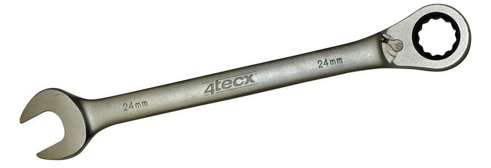 4tecx Ring-steek ratelsleutel 12mm