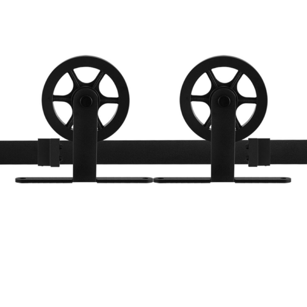 Schuifdeursyteem Suuri zwart 220 cm