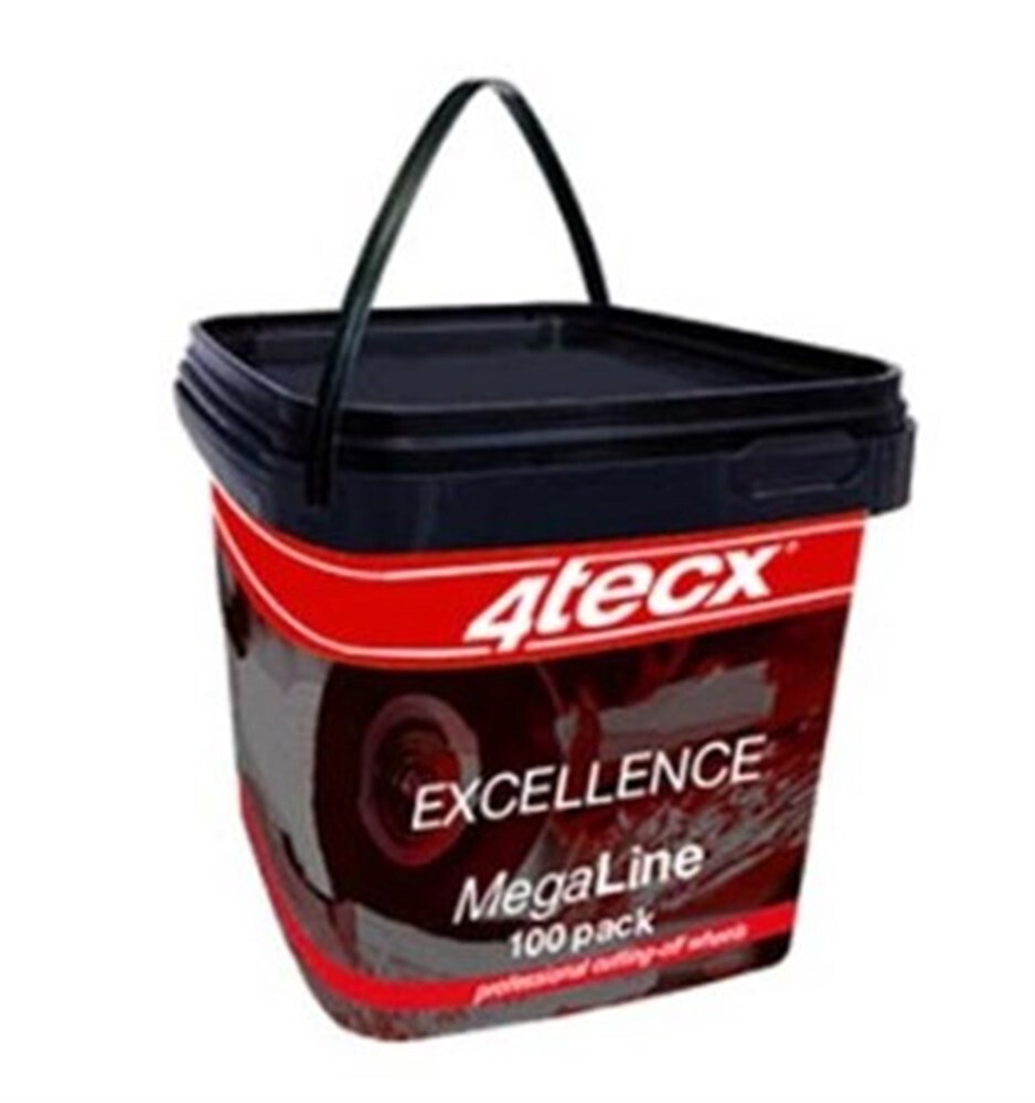 4tecx Doorslijpschijf Mega-Line A60V BF41 125 x 1,0 x 22,23mm 100 stuks