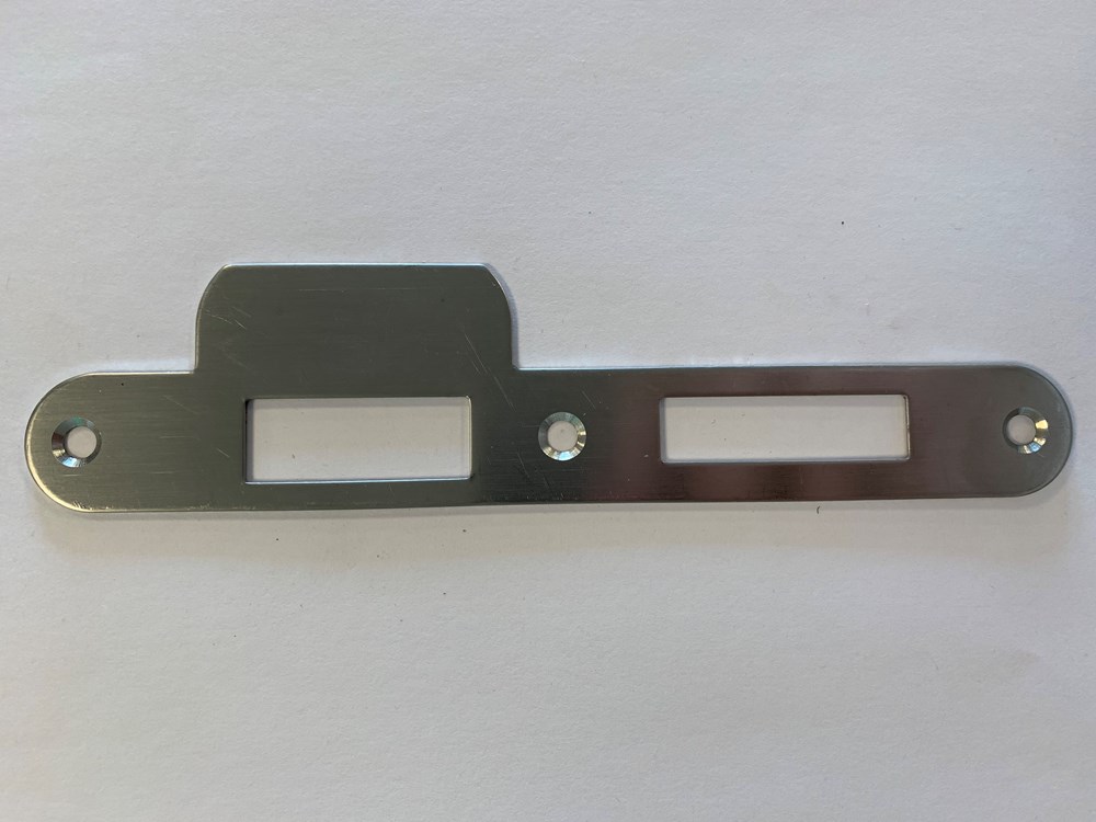 4tecx Sluitplaat RVS tbv veiligheidsslot 139 steekmaat pc 72mm sluitplaat rond draairichting rechts