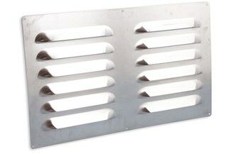 Schoepenrooster alu brut 500x300mm