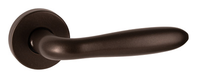 CINO paar op rnd rozet BRONZE