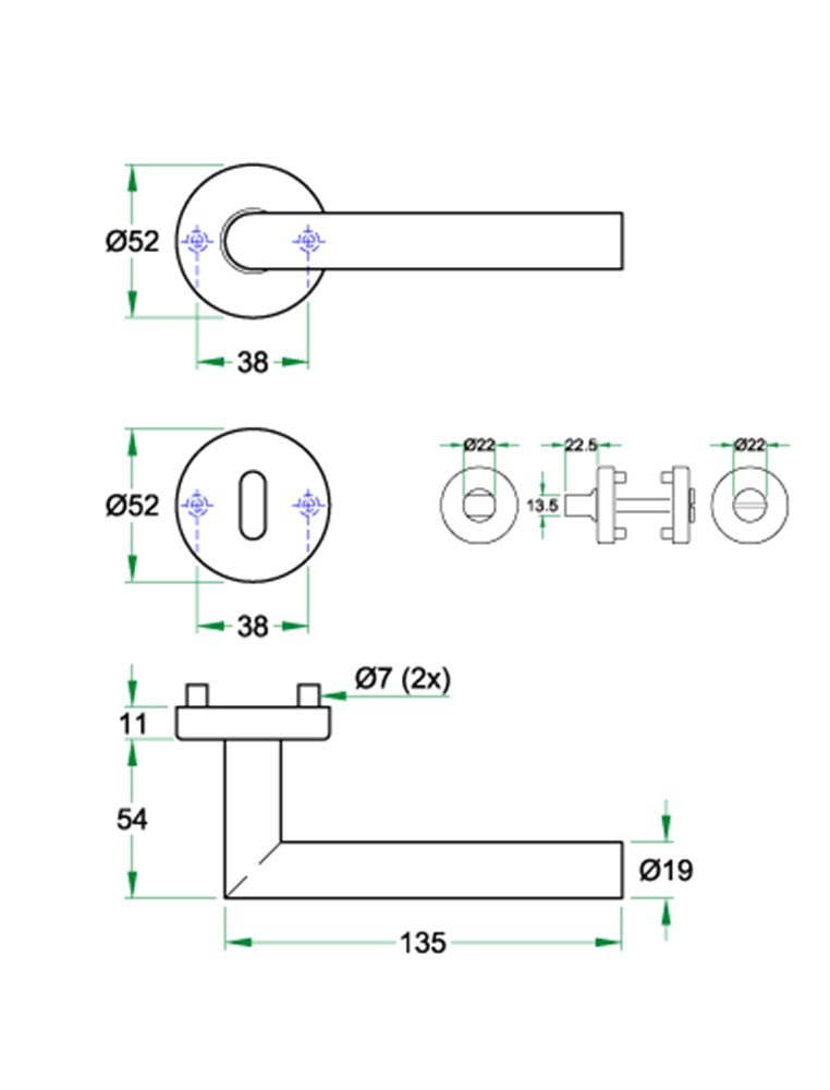 Krukgarn TIPO rvs mat PC