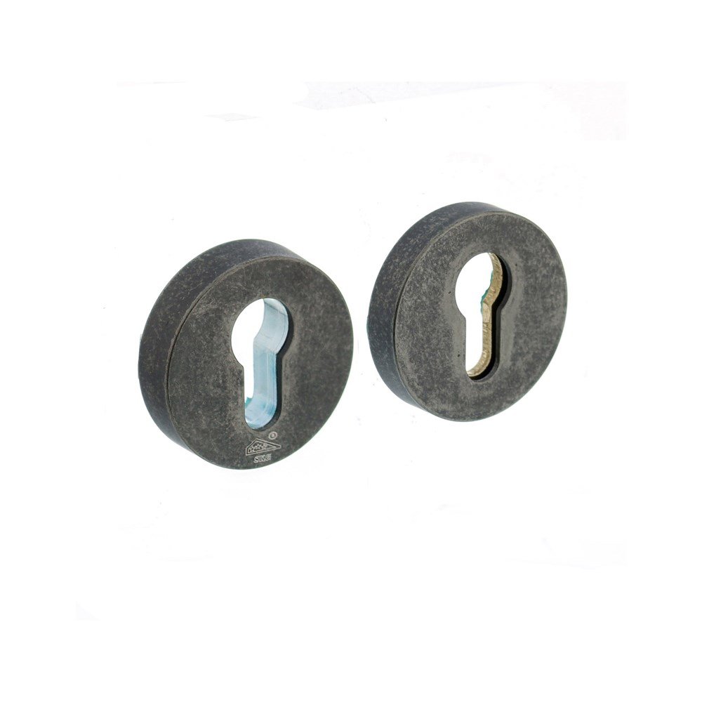 V.H.rozet oud ijzer *** 50mm