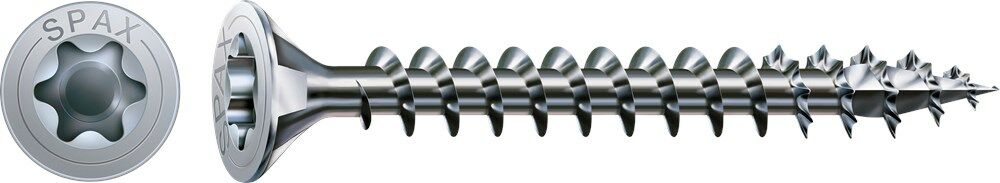 Spax T-star spaanplaatschroef vz pk 3.5x25mm T20