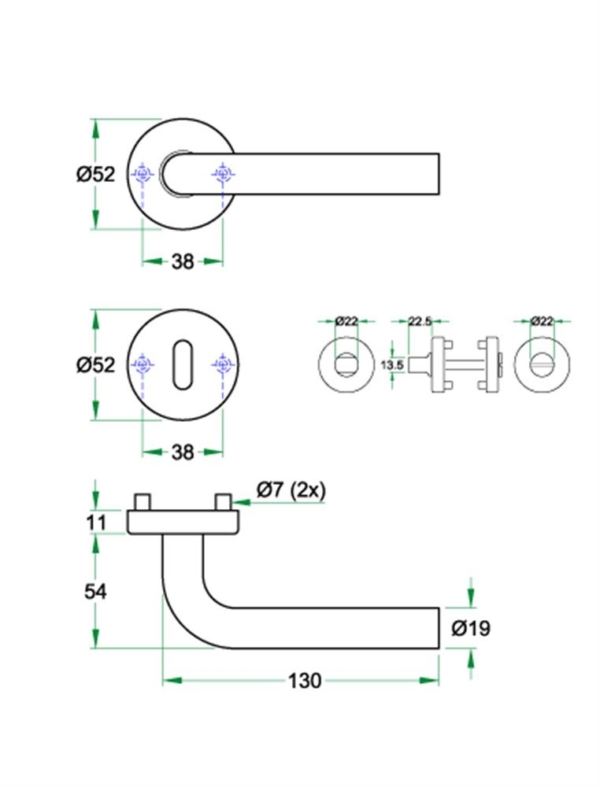 Krukgarn LIDO rvs mat SL