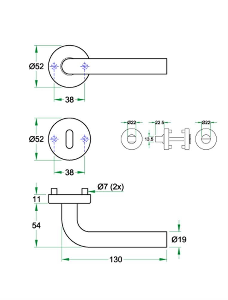 Krukgarn LIDO rvs mat SL