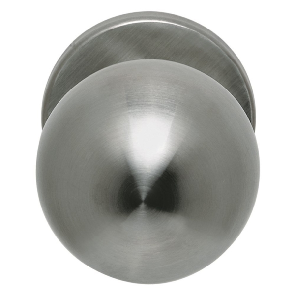 Wisselknop bol PL rvs mat