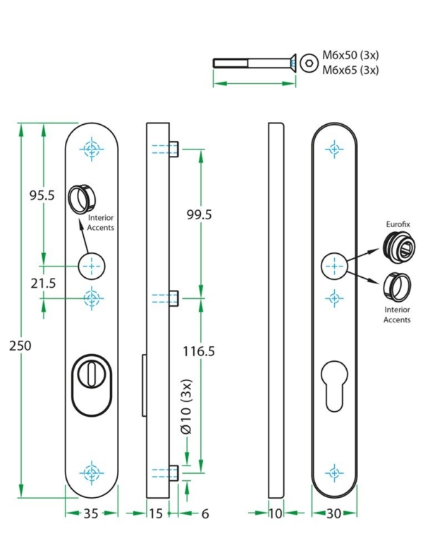 Kruk/kruk paar PRIO SKG*** rvs mat PC92 LS