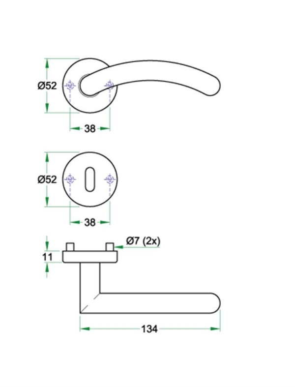 Krukgarn PRIMO rvs mat PC