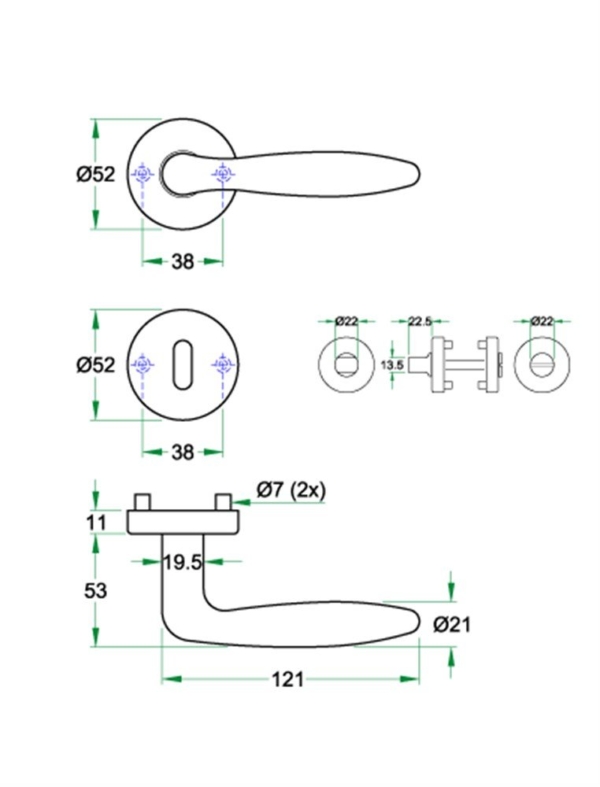 Krukgarn CINO rvs mat