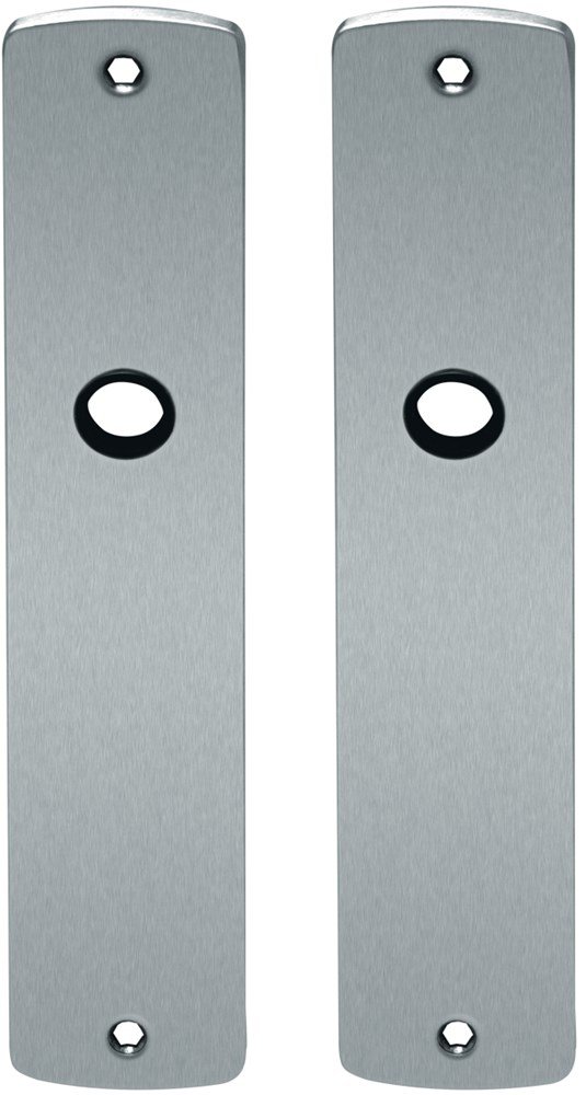 Schildpaar renovatie LS rvs mat WC90 mm