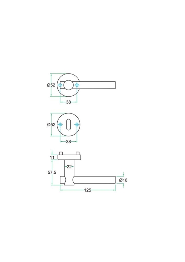 Krukgarn GISELA rvs mat PC
