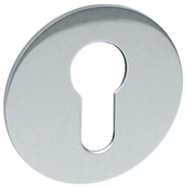 Cilinderrozet paar rond SF2 rvs glans