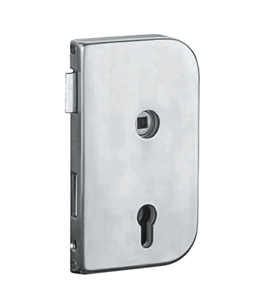 Glasdeurslot Office DIN-R rvs mat PC