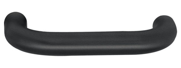 Gatdeel U zwart tbv vh/glas/raambeslag