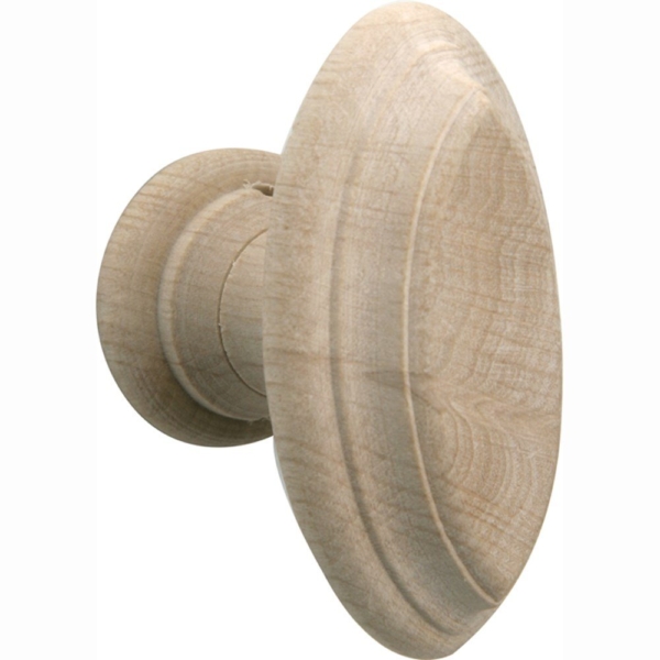 Knopkruk Ovaal met groef charme