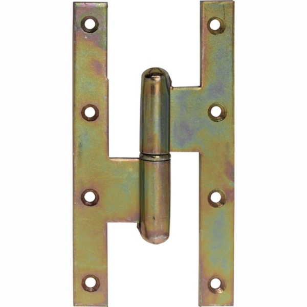 Paumelle DIN RS 160X80mm YGB