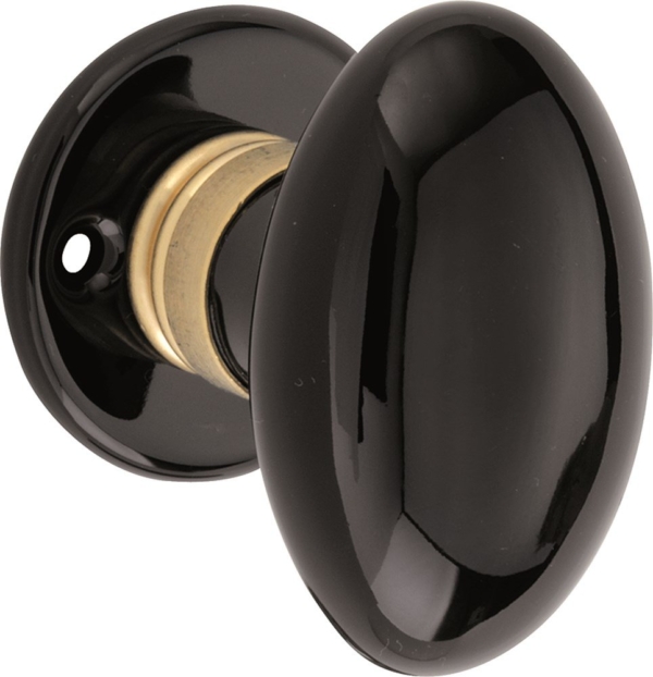 Knopg. porselein Evelyne MGO/zwart