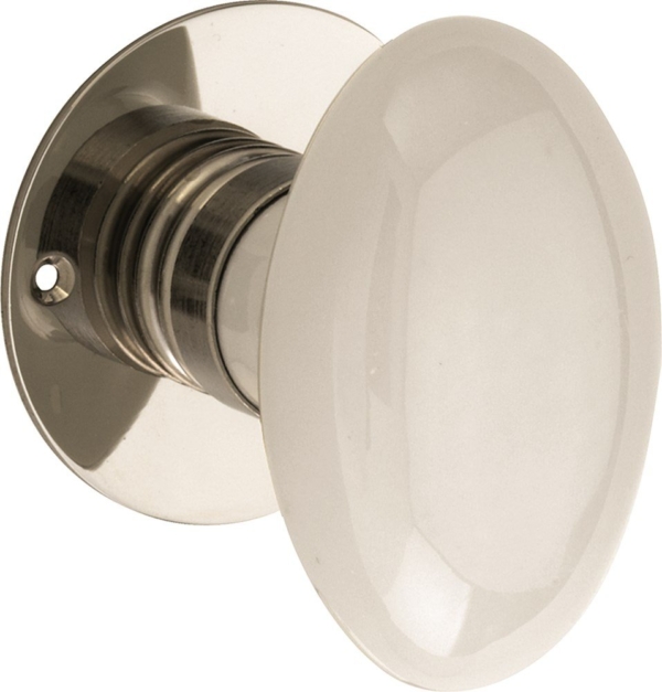 Knopg. porselein Evelyne MGN-MGN/wit