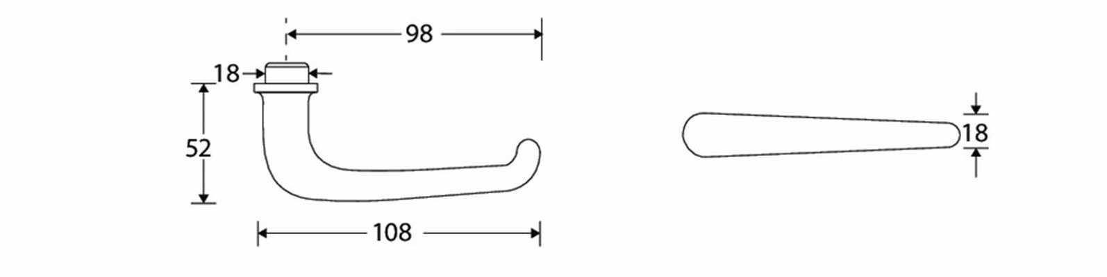 Gatdeel RS Halfsabel MGO