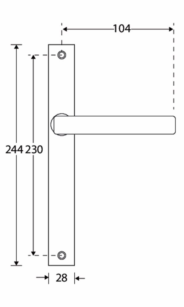 Krukgarn. kare / bauhaus smal MGG BLIND