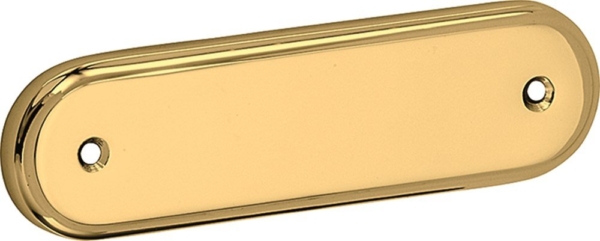 Naamplaat Ovaal 120x39mm MGG