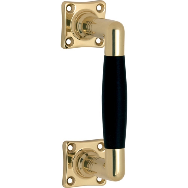 Deurgreep Ton vierkant rozet MGG/ebben