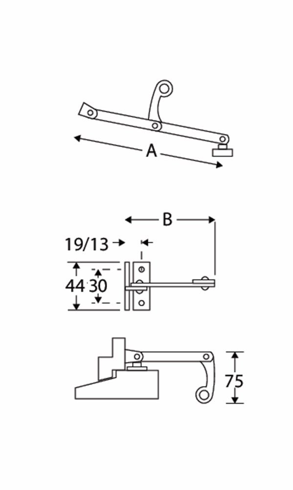 Combi uitzetter Elegant 125mm MMZ